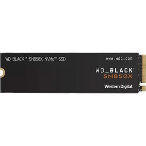 Western Digital Black SN850X Interne SSD - NVMe M.2 PCIe - 1 TB