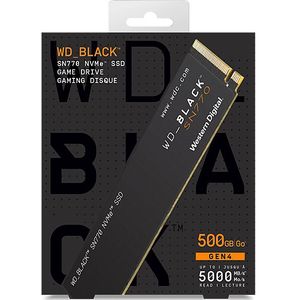 Western Digital - Black SSD - 500GB - M.2 2280 - NVMe