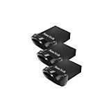 SanDisk - UltraFit USB-stick - 32 GB - Zwart - Snelle Opslaguitbreiding