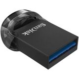 SanDisk - UltraFit USB-stick - 32 GB - Zwart - Snelle Opslaguitbreiding