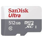 SanDisk MicroSDXC SDSQUNR 512GB - Grijs - Class 10 UHS-I