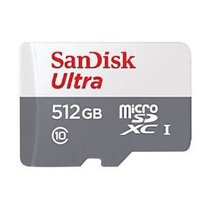SanDisk MicroSDXC SDSQUNR 512GB - Grijs - Class 10 UHS-I