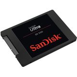 SanDisk Ultra 3D, 500 GB 3D SSD harde schijf, tot 560 MB/s, SATA 2,5 inch