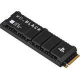 Western Digital Black SN850P - Interne SSD 2TB - Heatsink - PS5