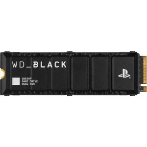 Western Digital Black™ SN850P Heatsink 2 TB M.2 SSD 2280 harde schijf PCIe NVMe 4.0 x4 WDBBYV0020BNC-WRSN