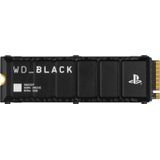 WD_BLACK SSD NVMe SN850P 4TB officieel gelicentieerd voor PS5-consoles (interne gaming-SSD; geoptimaliseerd koellichaam; PCIe Gen4-technologie,