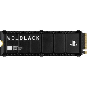 Western Digital Black SN850P Interne SSD met Heatsink NVMe.2 PCIe Geschikt voor Playstation 5 4 TB