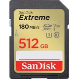 SanDisk SDXC Extreme 512GB 180/130mb/s V30