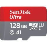 SanDisk Ultra + Adapter microSDXC-kaart 128 GB A1 Application Performance Class, UHS-Class 1