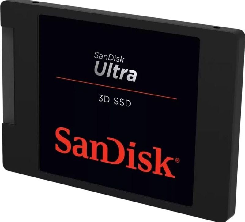 SanDisk - Ultra 3D SSD - 4 TB - Zwart - 3D NAND Technologie