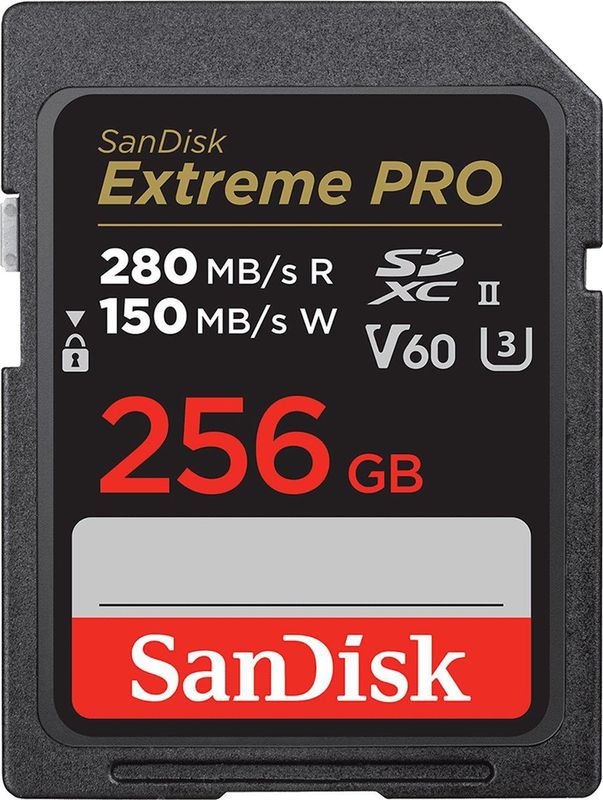 SanDisk Pro 256GB V60 UHS II SD Cards 20MB &&