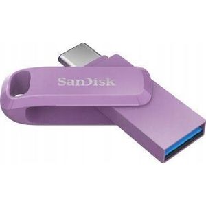 SanDisk - Ultra Dual Drive Go - USB Type-C Flashdrive - 256 GB - Lavender