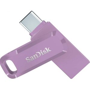 SanDisk - Ultra Dual Drive Go - USB Type-C Flashdrive - 128 GB - Lavender
