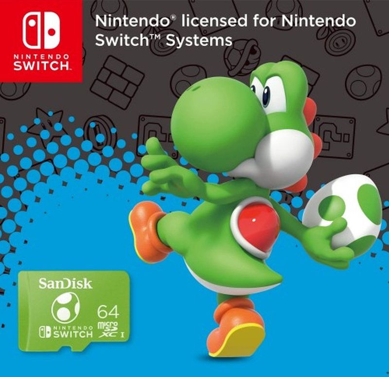 SanDisk Nintendo Switch Micro SDXC 64GB