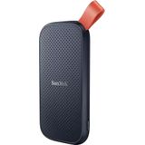 SanDisk SDSSDE30 2T00 G26 Portable SSD 2 TB Met Rubberen Haak (Traagbare Schijven Met SSD Technologie 2 5 Inch Leessnelheden Van 800 MB/s Robuuste SSD) Grijs