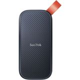 SanDisk SDSSDE30 2T00 G26 Portable SSD 2 TB Met Rubberen Haak (Traagbare Schijven Met SSD Technologie 2 5 Inch Leessnelheden Van 800 MB/s Robuuste SSD) Grijs