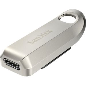 SanDisk 64 GB Ultra Luxe USB Type-C-stick, USB 3.2 Gen 1 met hoogwaardige metalen afwerking, tot 300 MB/s