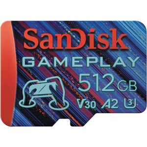 SanDisk microSD Gameplay 512GB UHS I/U3/Full HD/4K UHD