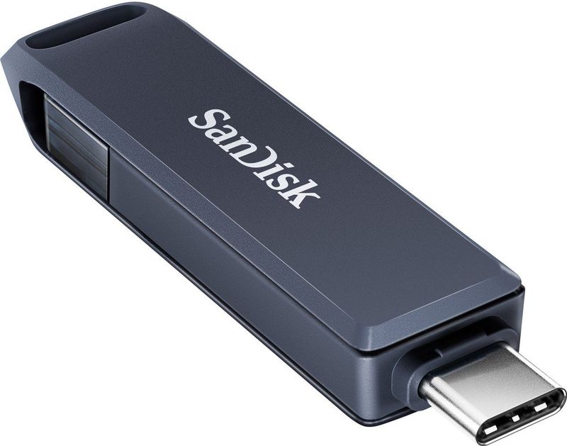 SanDisk - Phone Drive - USB-C - 64GB - Blauw