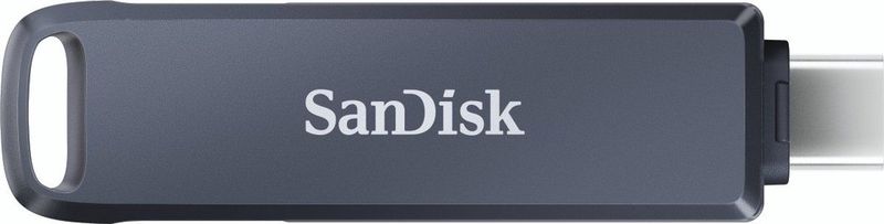 Phone drive 128gb lightning usb c blauw