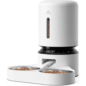 Petlibro Granary Automatische Dubbele Voerbak - Kattenvoerbak - 5 L - Wit