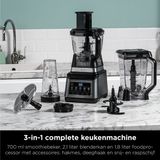 Ninja Foodi 3 in 1 Foodprocessor en Blender 1200 W Liter IJsCrusher Auto iQ BN8