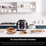 Ninja Foodi OL750EU Multicooker - 14 Kookfuncties - 7,5 Liter - Inclusief Airfryer, Broodbakmachine, Stomen, Grillen