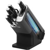 Ninja Foodi Messenset met Blok en Ingebouwde Messenslijper - 6-Delig - Duits Roestvrij Staal - K32006EU