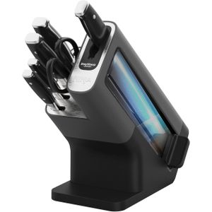 Ninja Foodi Messenset met Blok en Ingebouwde Messenslijper - 6-Delig - Duits Roestvrij Staal - K32006EU