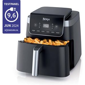 Ninja AF180EU Air Fryer MAX | Heißluftfritteuse | 2000 Watt Leistung | Antihaft-Beschichtet | Thermoisolierte Wände | Dörr-Funktion | Backen-Funktion