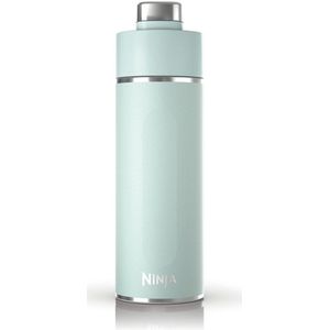 Ninja Thirsti Trinkflasche 530ml Mintgrün | DW1801EUUKBL | Triple-Thermo-Isolierung | To Go | Edelstahl | Auslaufsicher | Spülmaschinenfest | Travel Mug