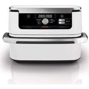 Ninja Foodi AF500EUWH Mega Dubbele Airfryer XXL - Wit