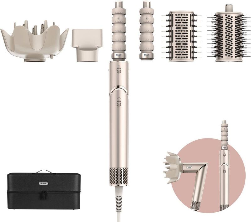 Shark - FlexStyle - Fohn en Multistyler - Champagne - HD446SLEU