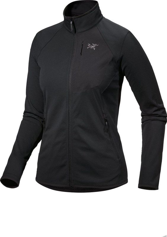 Arc'teryx - Delta Jacket - Fleecevest - Dames - Zwart - Polartec Power Dry
