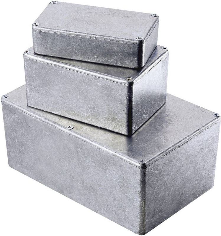 Hammond Electronics 1590EE Universele Behuizing 200x120x84 Aluminium 1 stuk