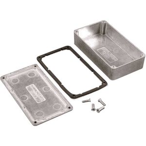 Hammond Electronics 1550WNBK Universele behuizing 250 x 250 x 100 Aluminium Zwart 1 stuk(s)