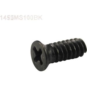 Hammond Electronics 1455MS100BK - Reserveschroef - Staal - Zwart - 100 stuk(s)