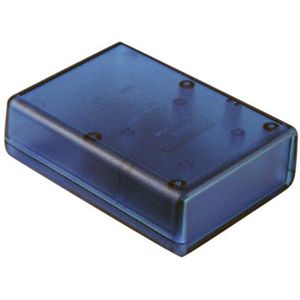 Hammond Electronics 1593QTBU Handbehuizing 112 x 66 x 28 ABS Blauw (transparant) 1 stuk(s)