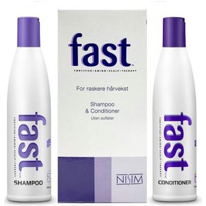 F.A.S.T. Haargroeiversneller - Shampoo & Conditioner set - 2 x 300ml - Sulfaatvrij