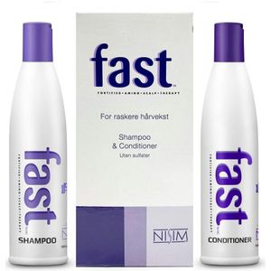 F.A.S.T. Shampoo & Conditioner Sulfaatvrij Haargroeiversneller 2x300 ml