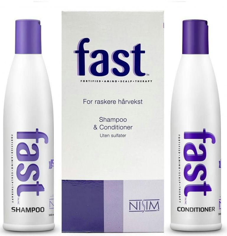 F.A.S.T. Haargroeiversneller - Shampoo & Conditioner set - 2 x 300ml - Sulfaatvrij