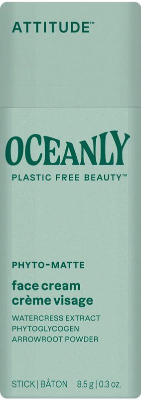 Attitude - Oceanly - Gezichtscrème - Mini Stick - Biologisch Afbreekbaar - Vegan