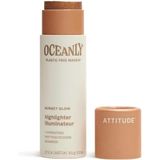 Attitude Oceanly Plastic Free Makeup vaste crème-highlighter Tint Sunset Glow 8.5 g
