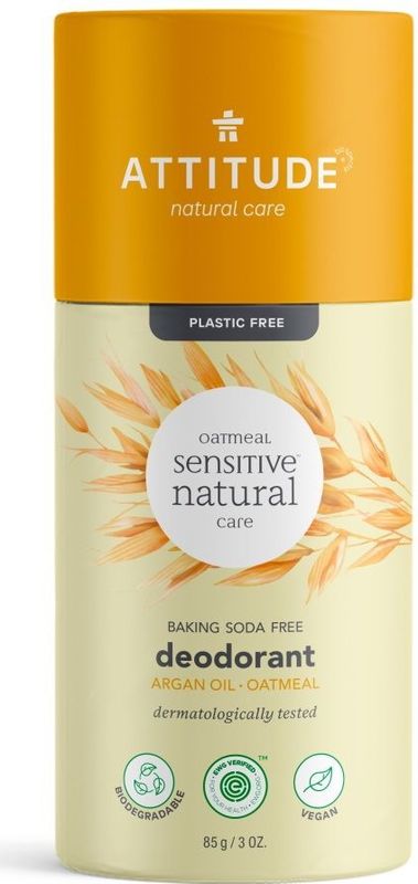Attitude - Baking Soda Free Deodorant - Arganolie - Natuurlijke Ingrediënten