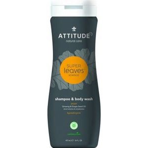 Attitude Shampoo & bad 2 in 1 super leaves sports 473ml