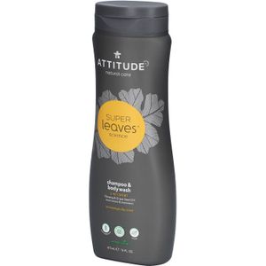Super Leaves 2in1 Sport Shampoo & Body Wash - 473ml