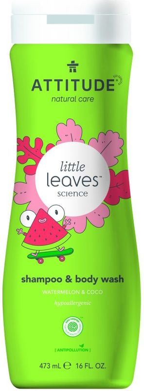 Attitude Little leaves 2-in-1 shampoo & body wash 475 milliliter