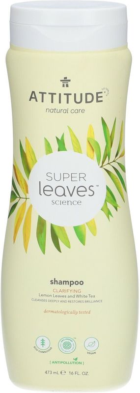 Attitude - Super Leaves - Shampoo - 100% Natuurlijke - Clarifying