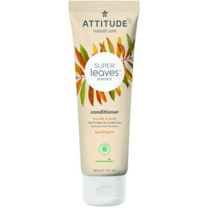 Attitude Super Leaves Volume & Shine natuurlijke conditioner met ontgiftende werking 240 ml