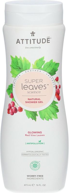 Attitude - Super Leaves - Douchegel - Glanzend